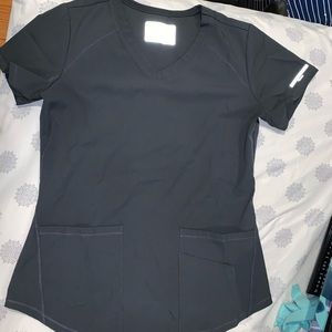 Grey sketcher scrubs